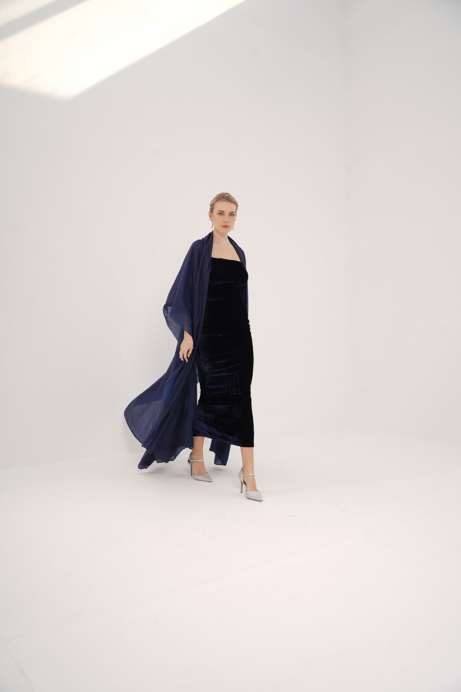 Textured Organza Cape
