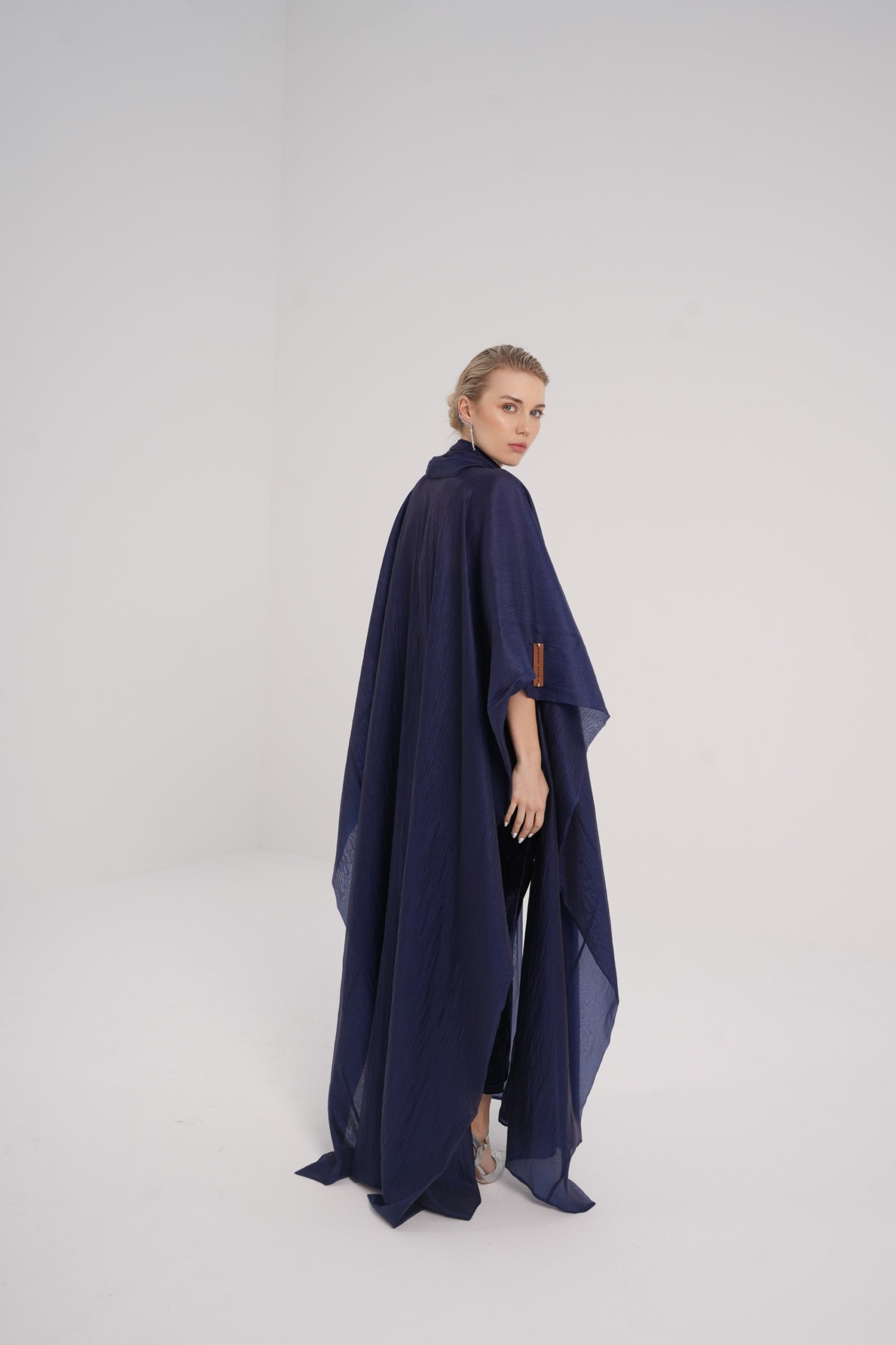 Textured Organza Cape