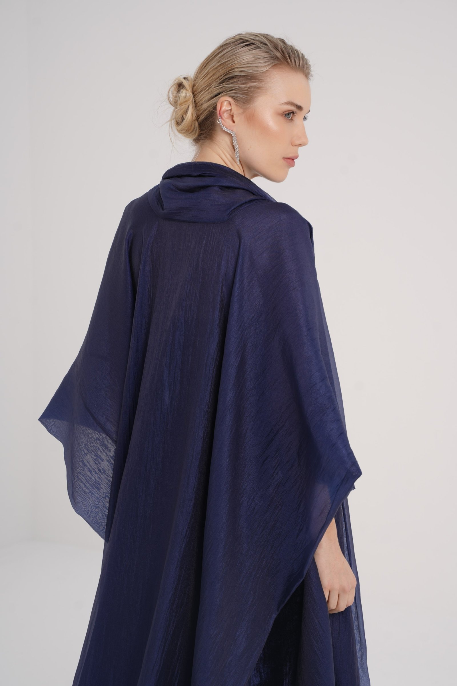 Textured Organza Cape