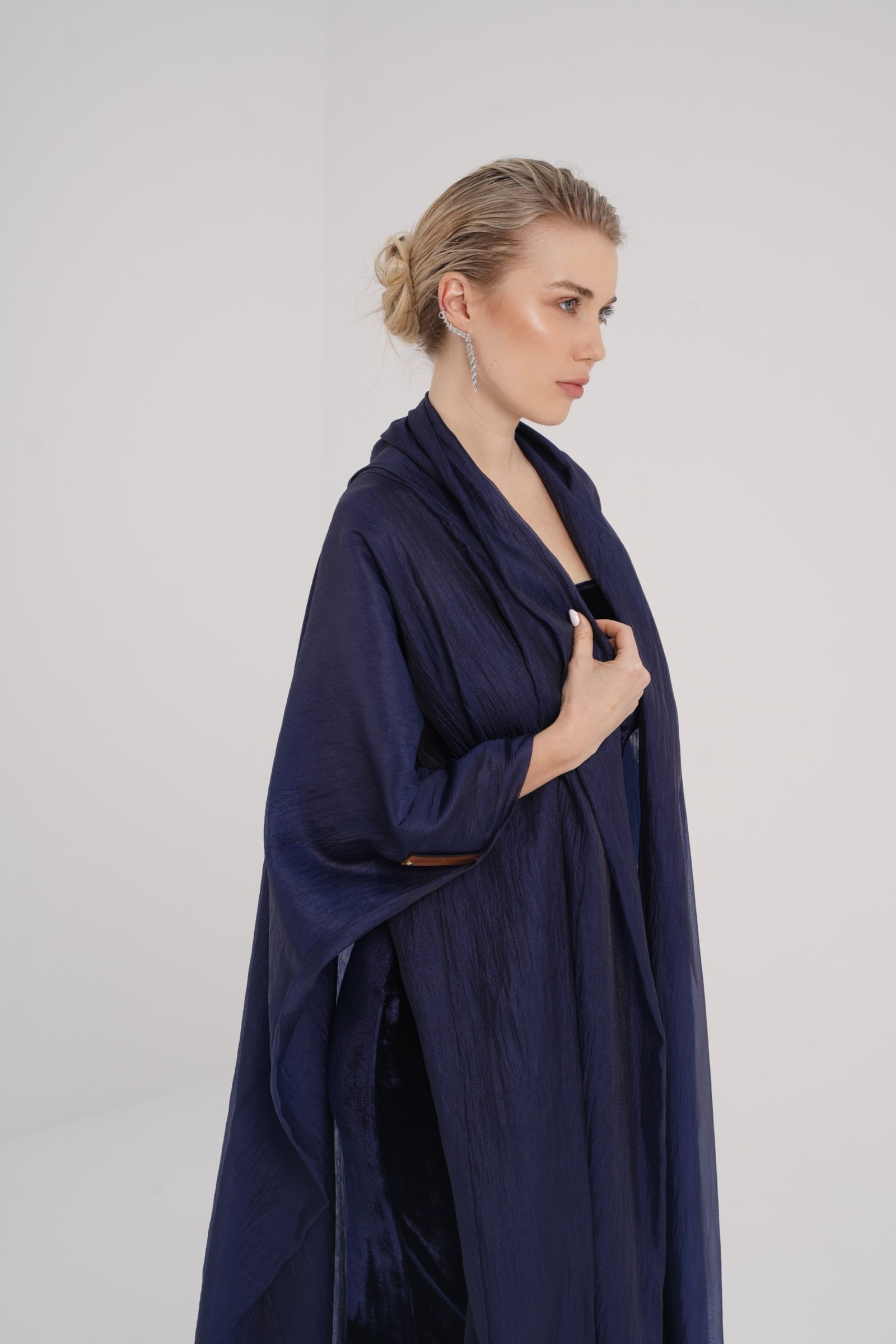 Textured Organza Cape