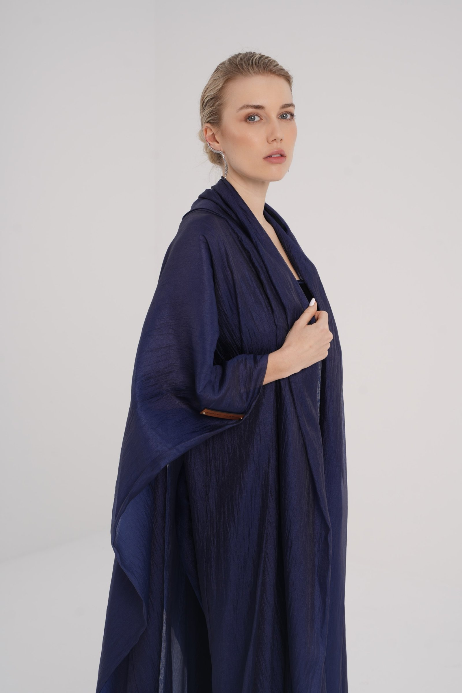 Textured Organza Cape