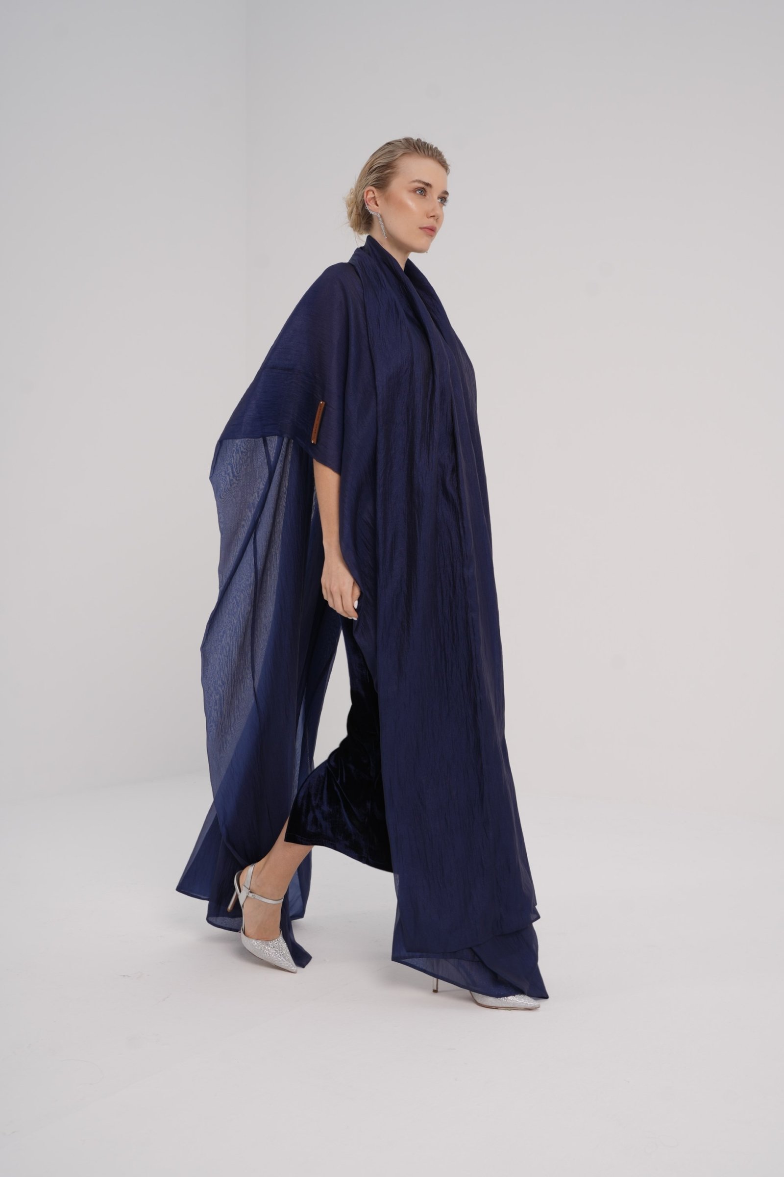 Textured Organza Cape