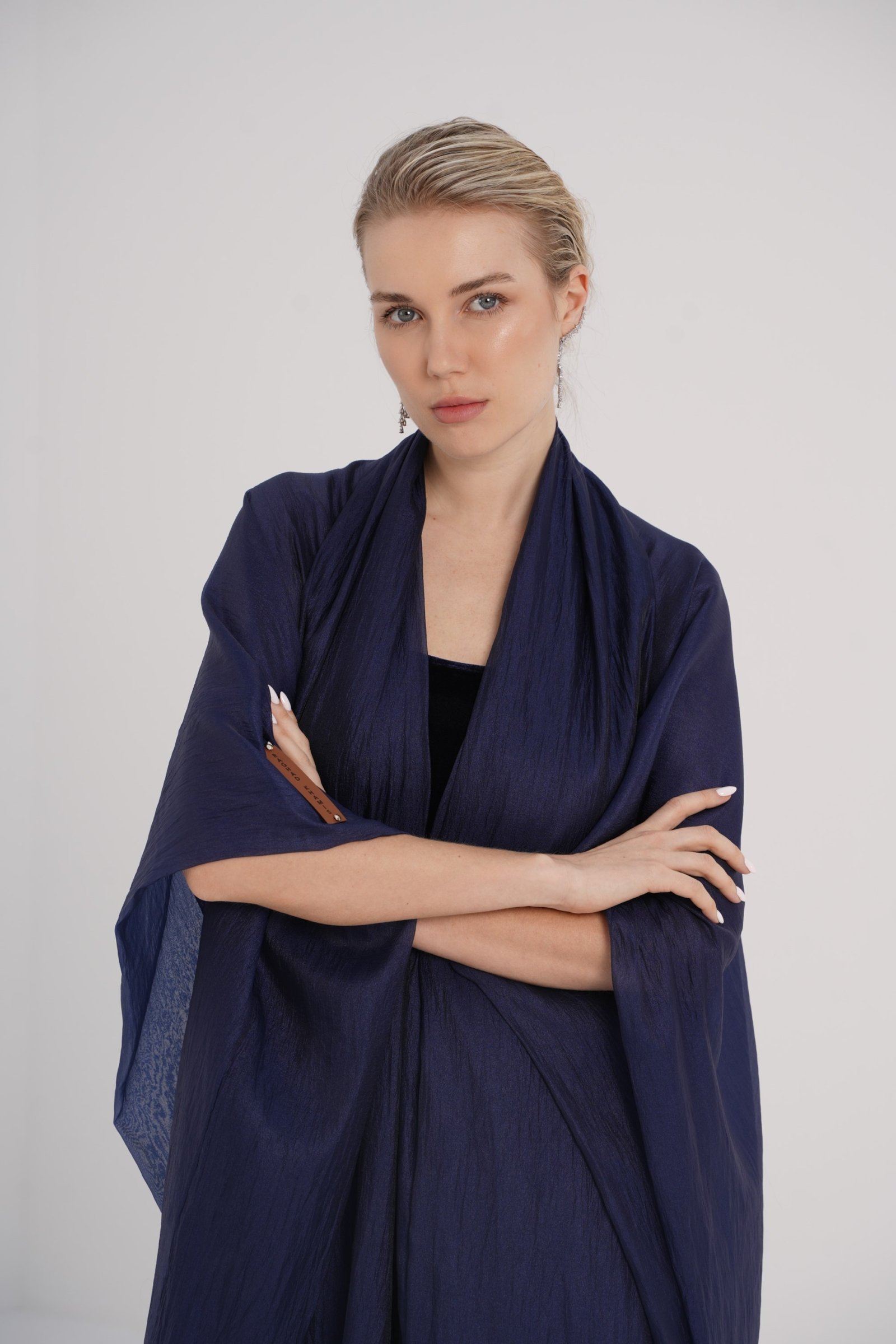 Textured Organza Cape
