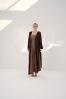 Luxe Crushed Velvet Abaya