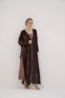 Luxe Crushed Velvet Abaya
